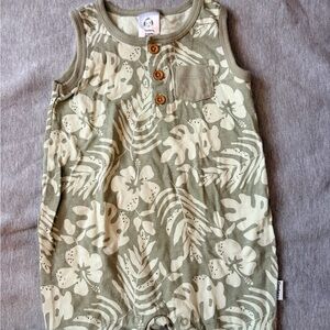 Gerber Green Baby Romper